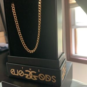 28” Gold Gods mini Cuban chain - Zumiez